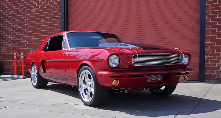 Garage built 1965 ford mustang