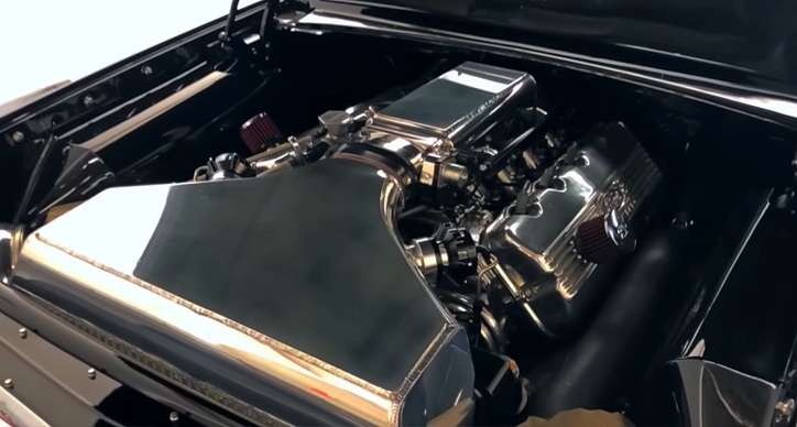 twin turbo '64 ford galaxie engine