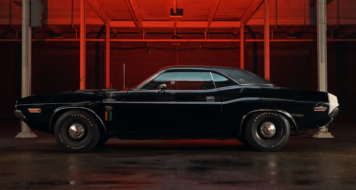 1970 dodge challenger r/t se 426 hemi the black ghost