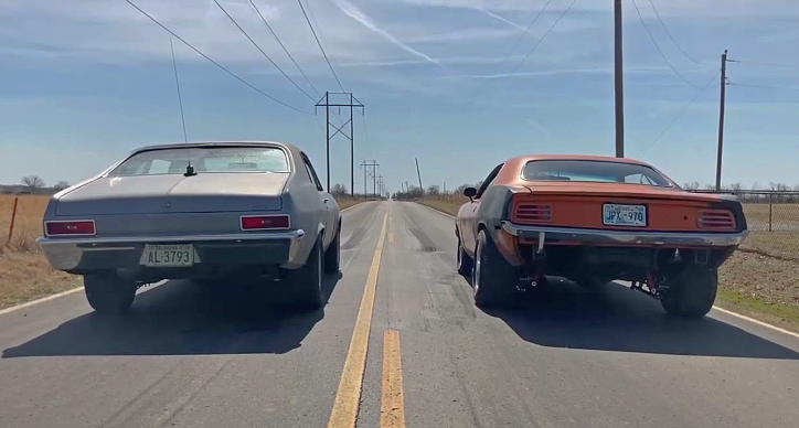 1970 Nova vs 1970 Barracuda