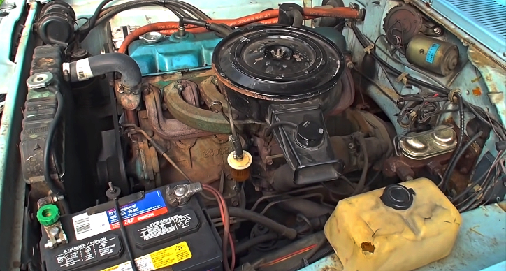 1972 plymouth valiant scamp engine