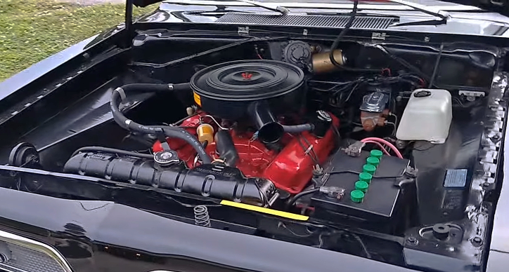 Rare 1969 Plymouth Barracuda Convertible engine
