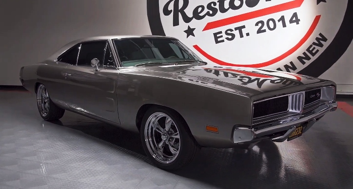 1969 dodge charger hemi rt restomod