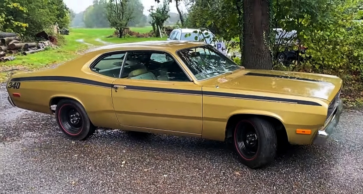 1972 plymouth duster 340 father son project